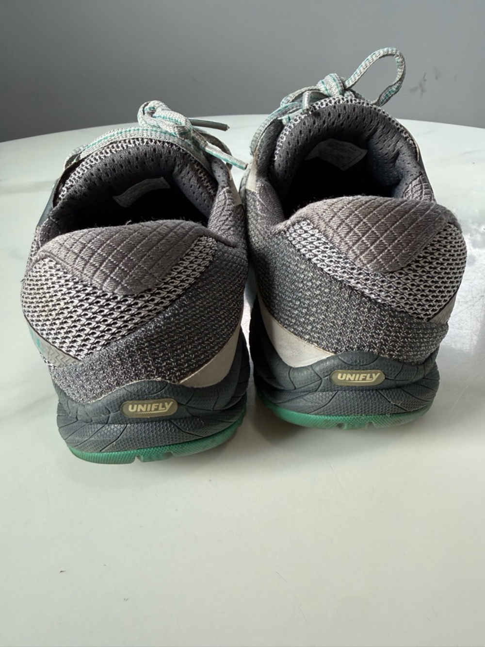 Merrell Gray & Teal Outdoor Trail Sneakers - Picture 2 of 12